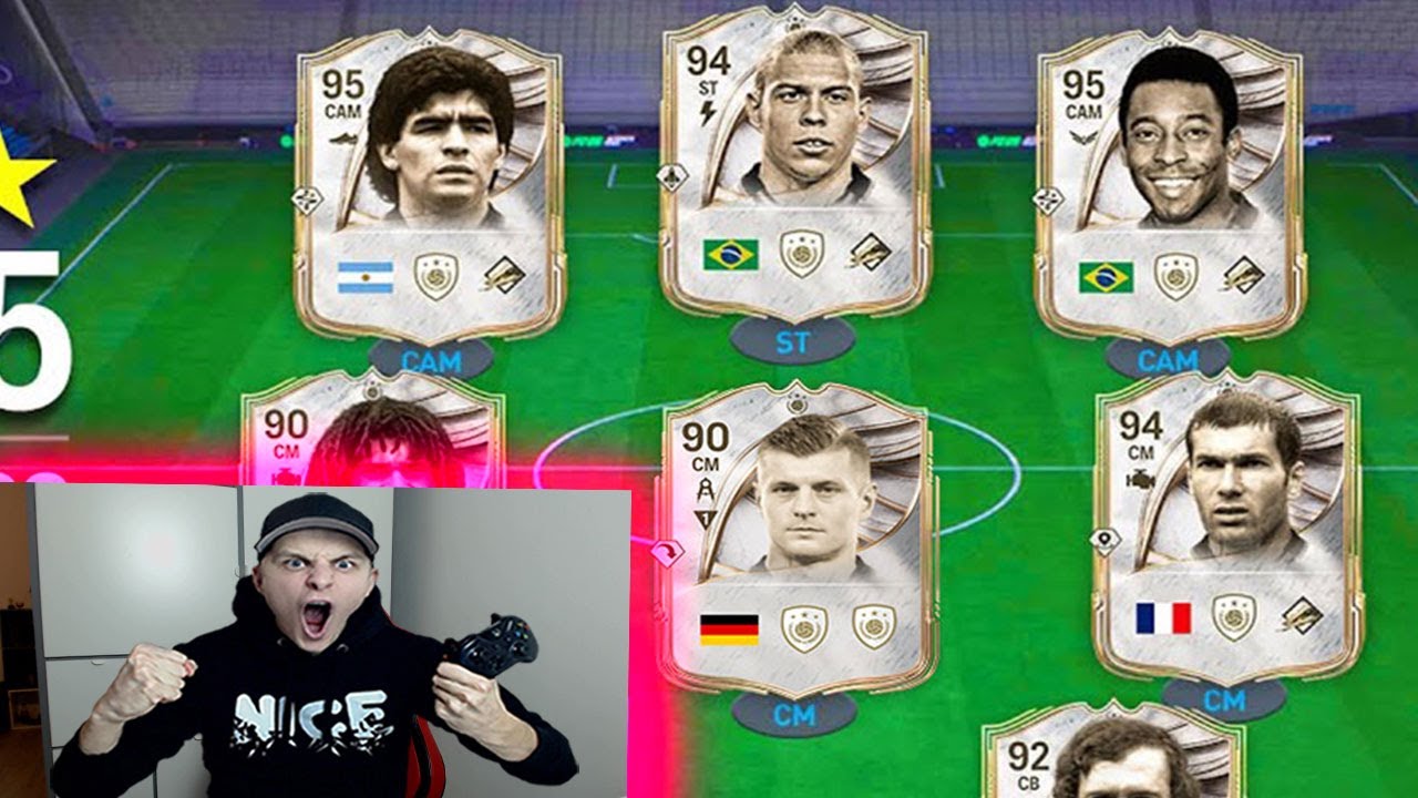 EA FC 26 (FIFA 26): WELTREKORD! 6x ICONS in TOTY 124 Rated Fut Draft Challenge - Ultimate Team