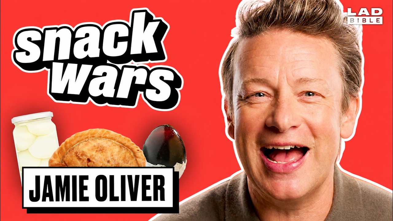 Jamie Oliver Tries UK vs Rest of the World Food | Snack Wars