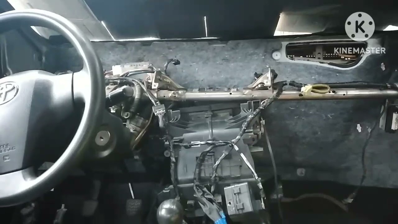 PART 2 /  DIY REPLACING OF A/C EVAPORATOR.  VIOS BATMAN [ PULLDOWN DASHBOARD]