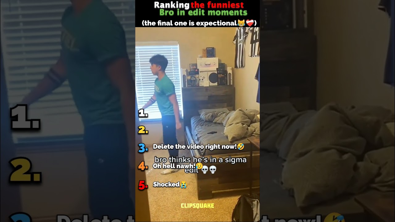 Ranking the funniest bro in edit moments 😂😂#viral #ranking