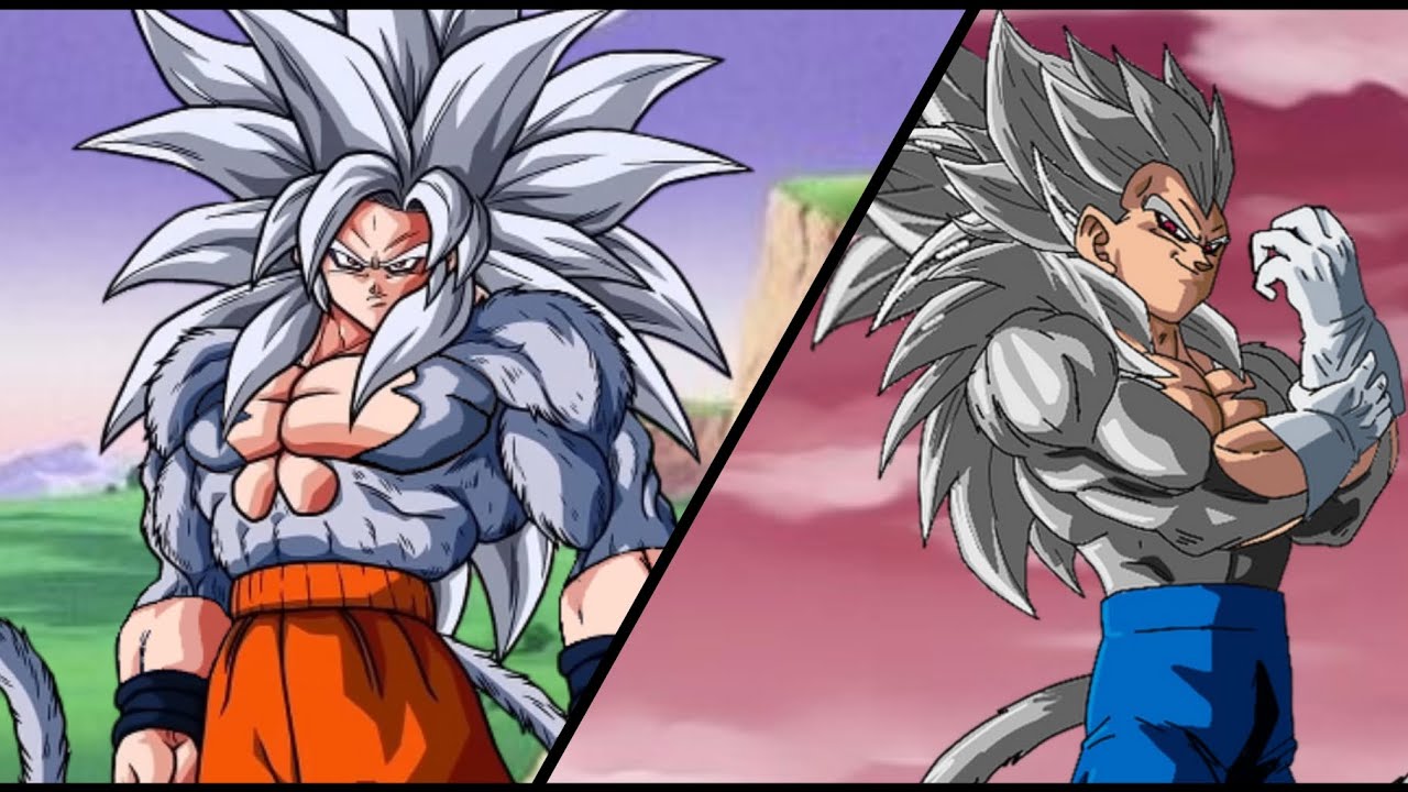 Daima Goku SSJ5 VS Daima Vegeta SSJ5 DBZ TTT