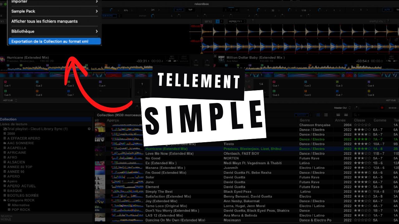 Astuce REKORDBOX - Comment SAUVEGARDER vos PLAYLISTS ( Tellement SIMPLE )