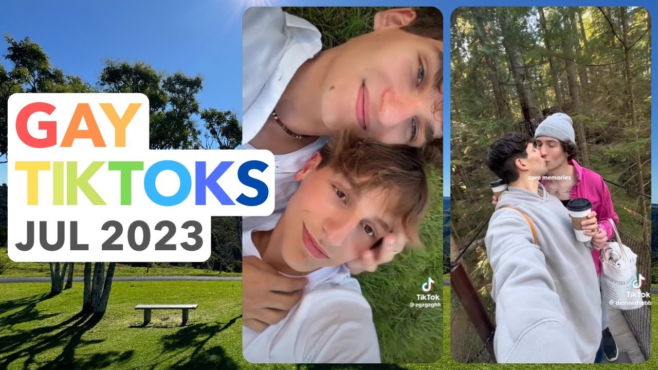 🌈 hot summer nights, mid july, when you and i were forever young 👨‍❤️‍👨 gay tiktoks 💅 july 2023
