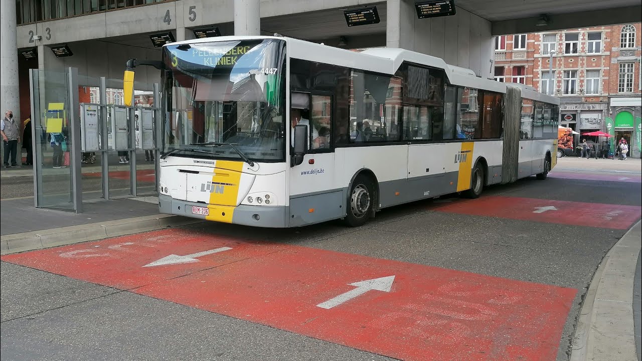Het bus en trein vervoer in Leuven 07-07 en 17-11-2021