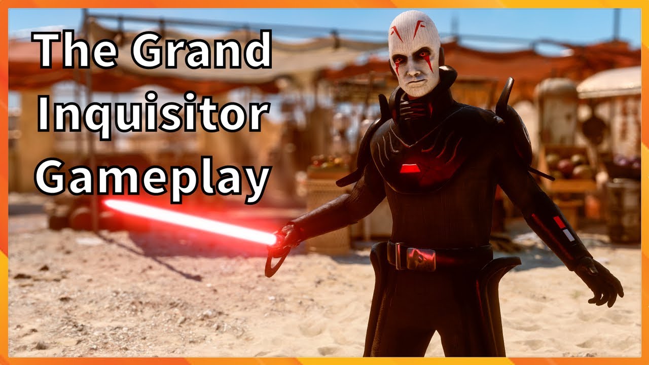 The Grand Inquisitor Gameplay Star Wars Battlefront 2