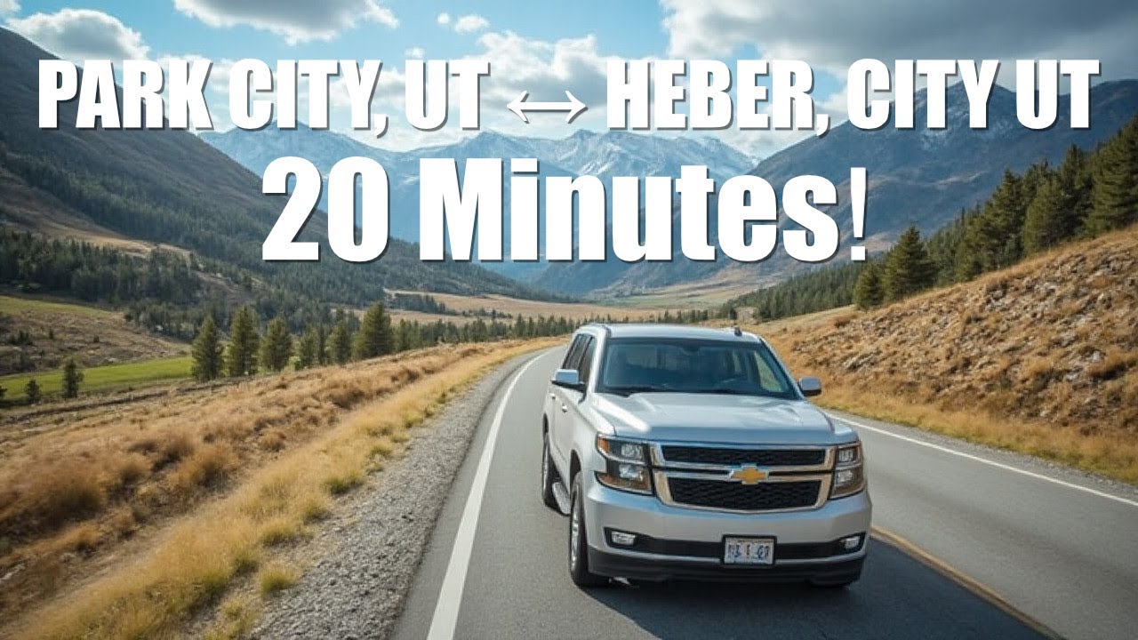 Epic Fall Drive: Park City to Heber City Utah – Stunning Mountains & Scenic Views Await!