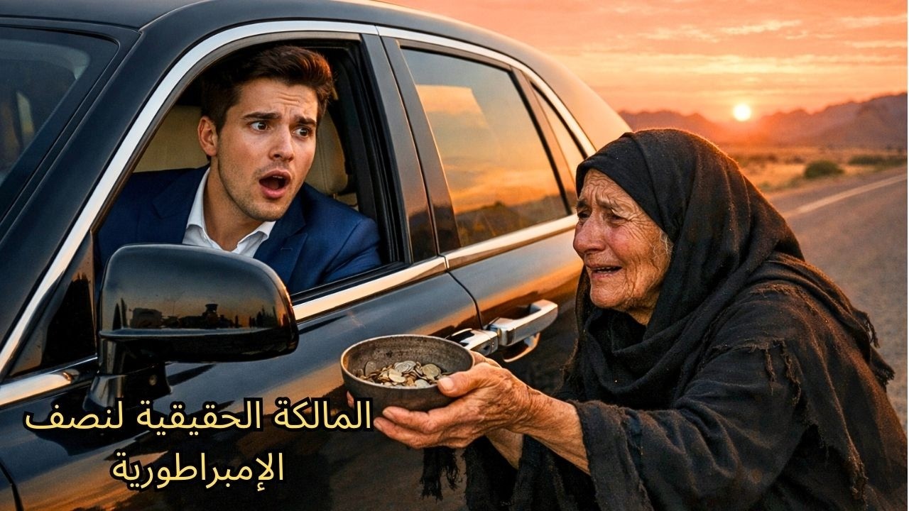 ابن مليونير يقود سيارة رولز رويس، وقد صُدم عندما رأى والدته تطلب المال