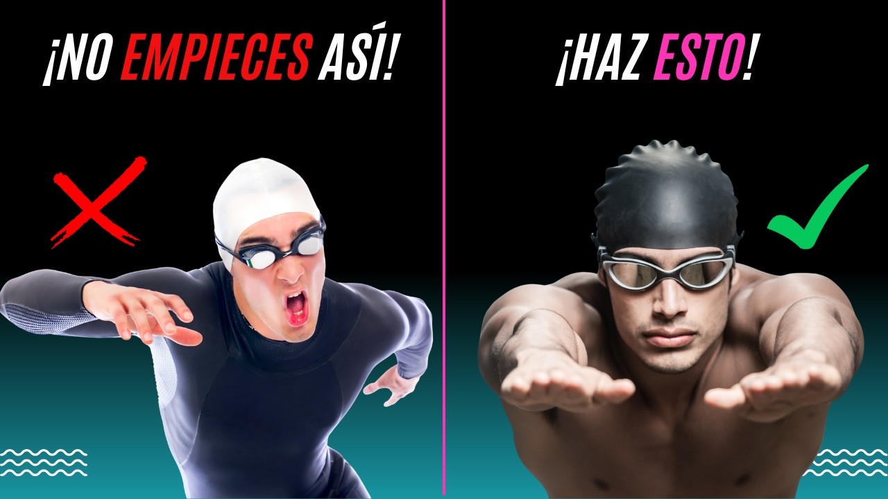 Cómo EMPEZAR a NADAR como DEPORTE 🏊‍♂️ 5 claves para no agobiarte