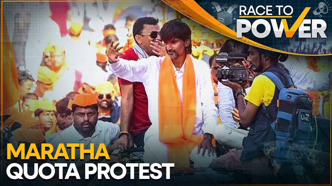 Maratha Reservation Protest Comes To Mumbai, Activist On Indefinite Hunger Strike | Race To Power