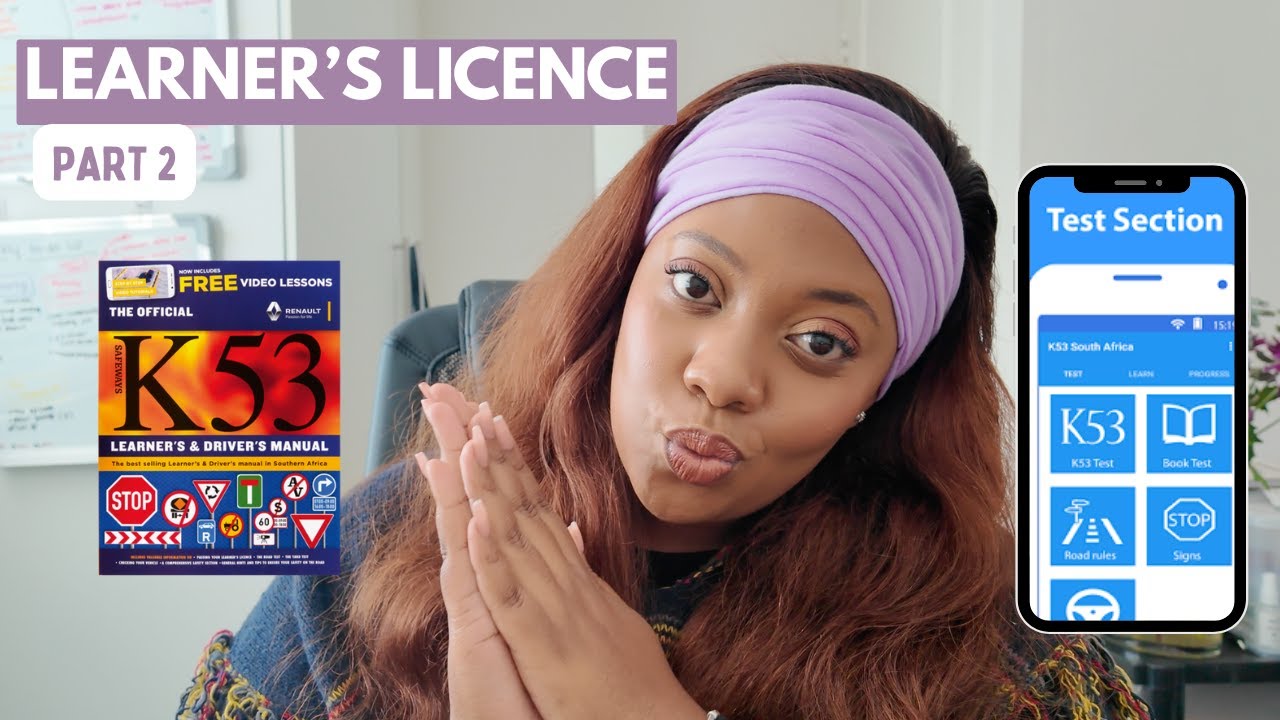 What happens on the day +  STUDY TIPS  to Pass Learner's Licence Test 🇿🇦  K53 📙📲 [PART 2]