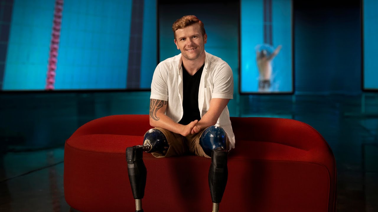 Paralympian Cameron Leslie is going places.