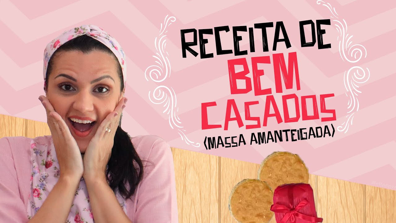 Receita de Bem Casado com massa amanteigada