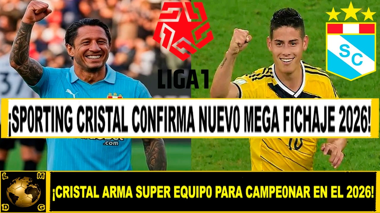 ¡LO ÚLTIMO! SPORTING CRISTAL SORPRENDE A TODOS CON NUEVO FICHAJE 2026 PARA SALIR CAMPEÓN