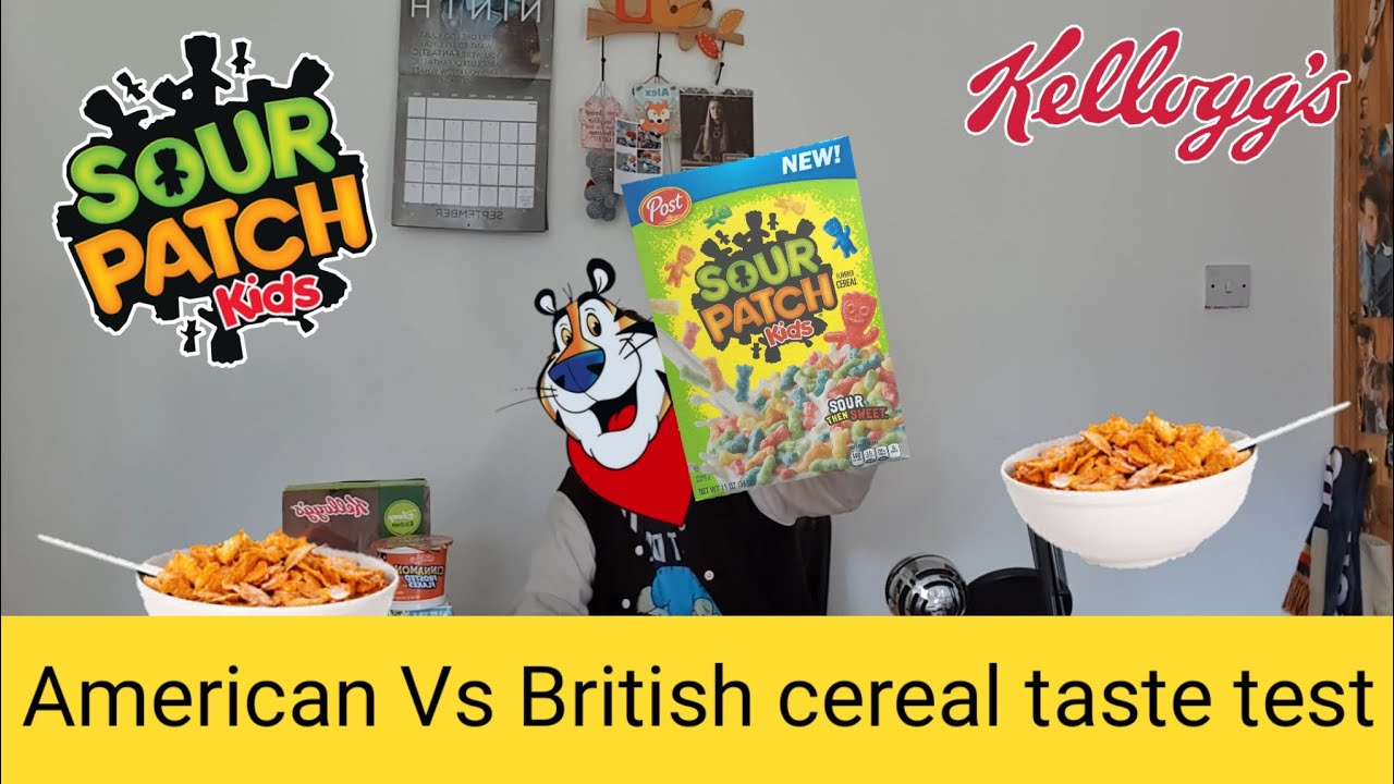 American Vs British cereal taste test