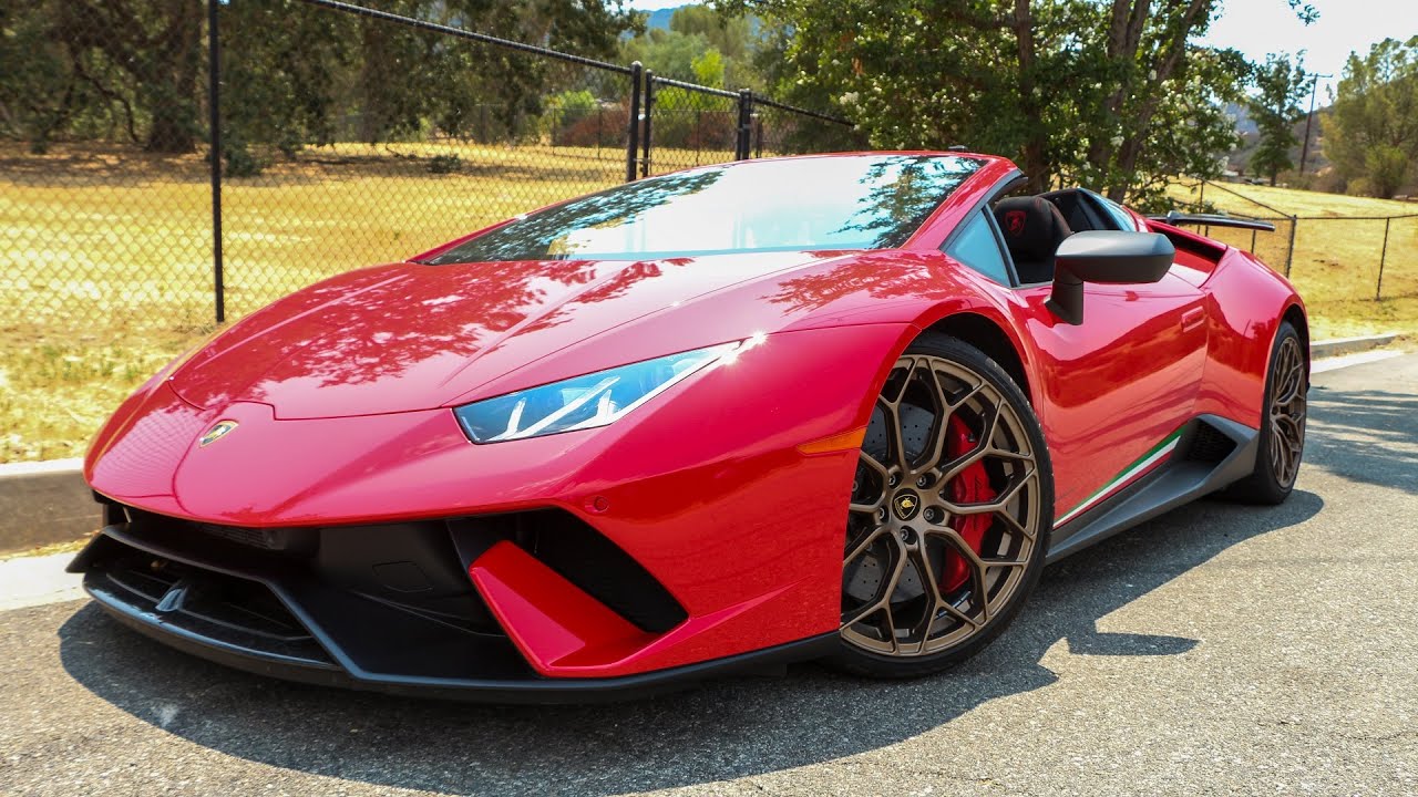 Lamborghini Huracan Performante Spyder: V10 Powered Perfection