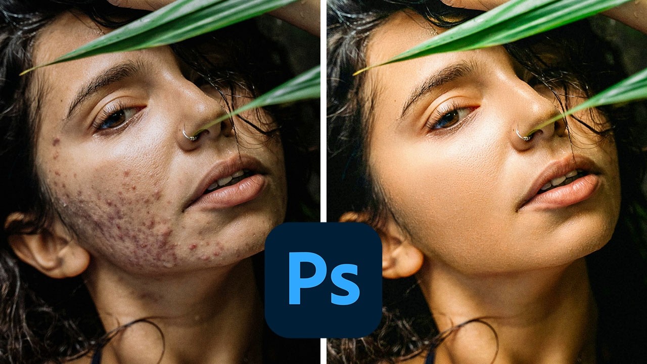 Как сгладить кожу в Photoshop