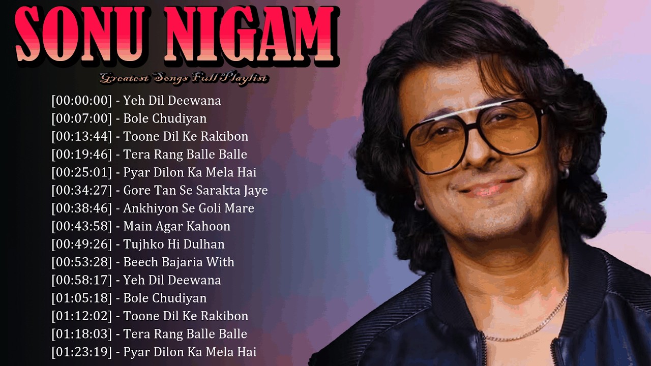 Sonu Nigam – Every note carries emotion, control, and unmatched vocal charm 🎶✨