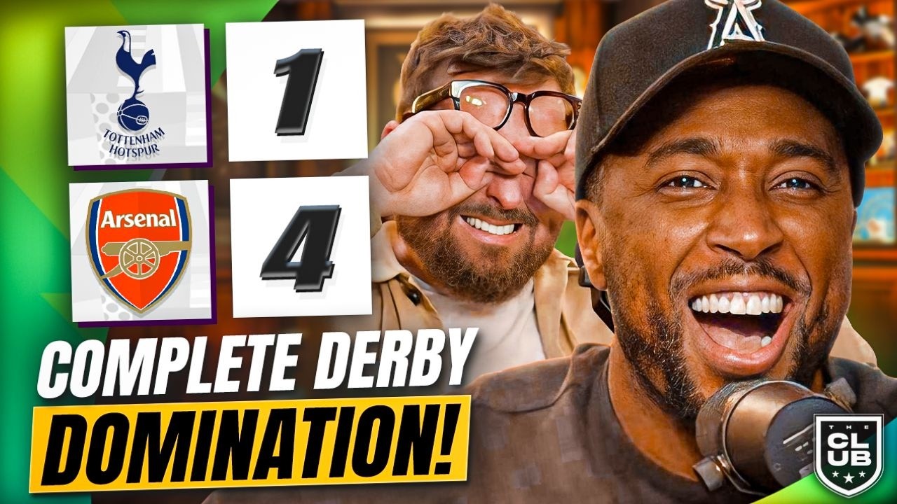 DERBY DOMINANCE IN NORTH LONDON! | Tottenham Hotspur 1-4 Arsenal | Highlights