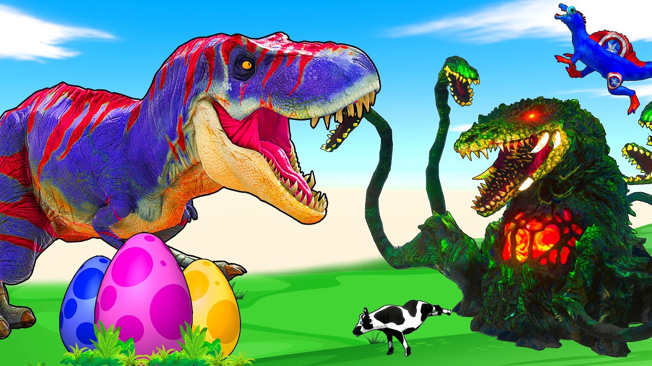Dinosaurus Jurassic World Dominion: T-rex/ Brachiosaurus/ Skibidi/ Spider-Man/ KingKong/ KingGidorah