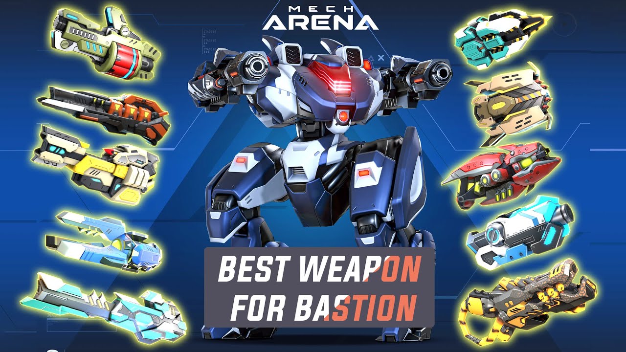 Best weapon for Bastion - Mech Arena