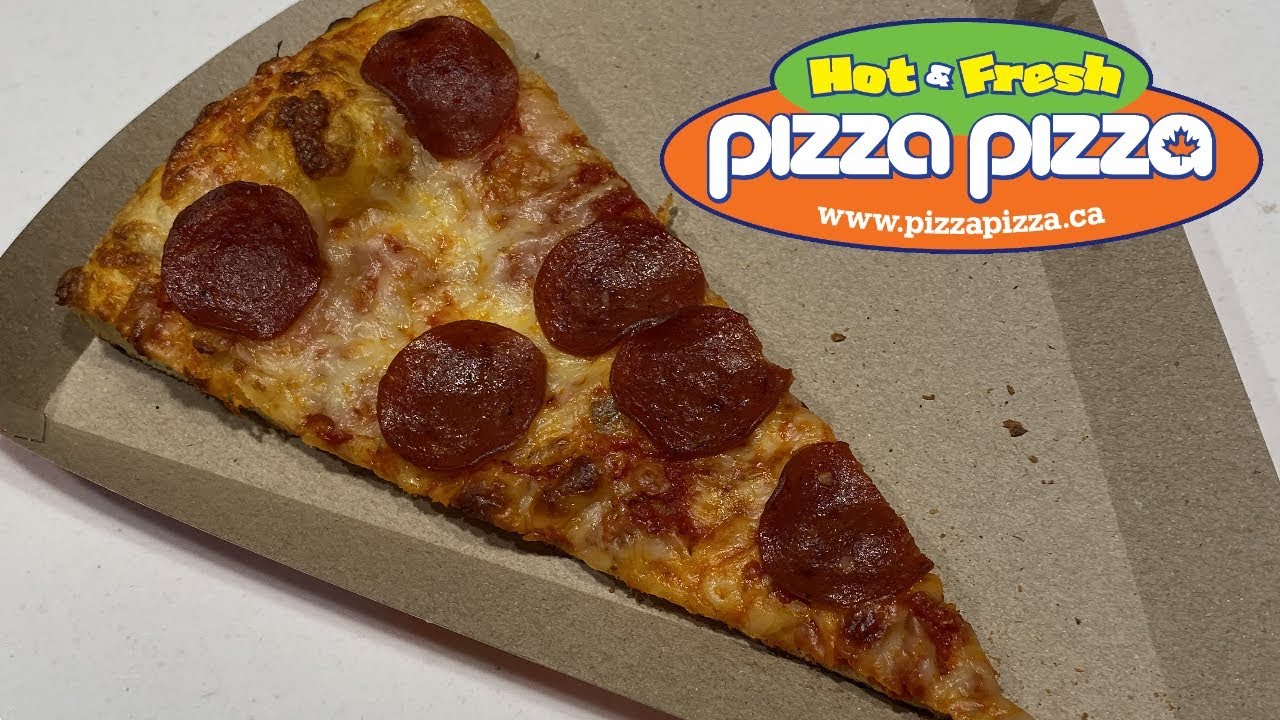 Trying Pizza Pizza in Canada for the first time!