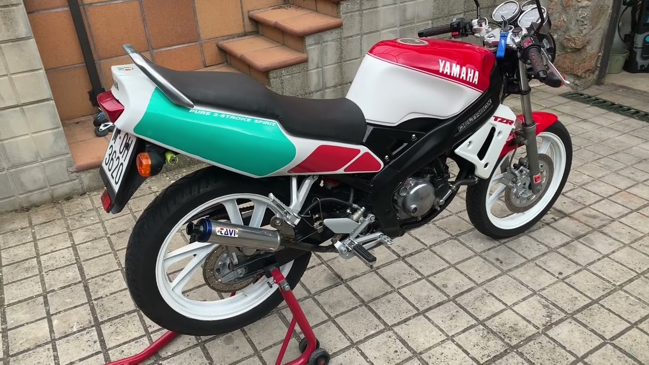 Yamaha tzr 80 rr, escape pura