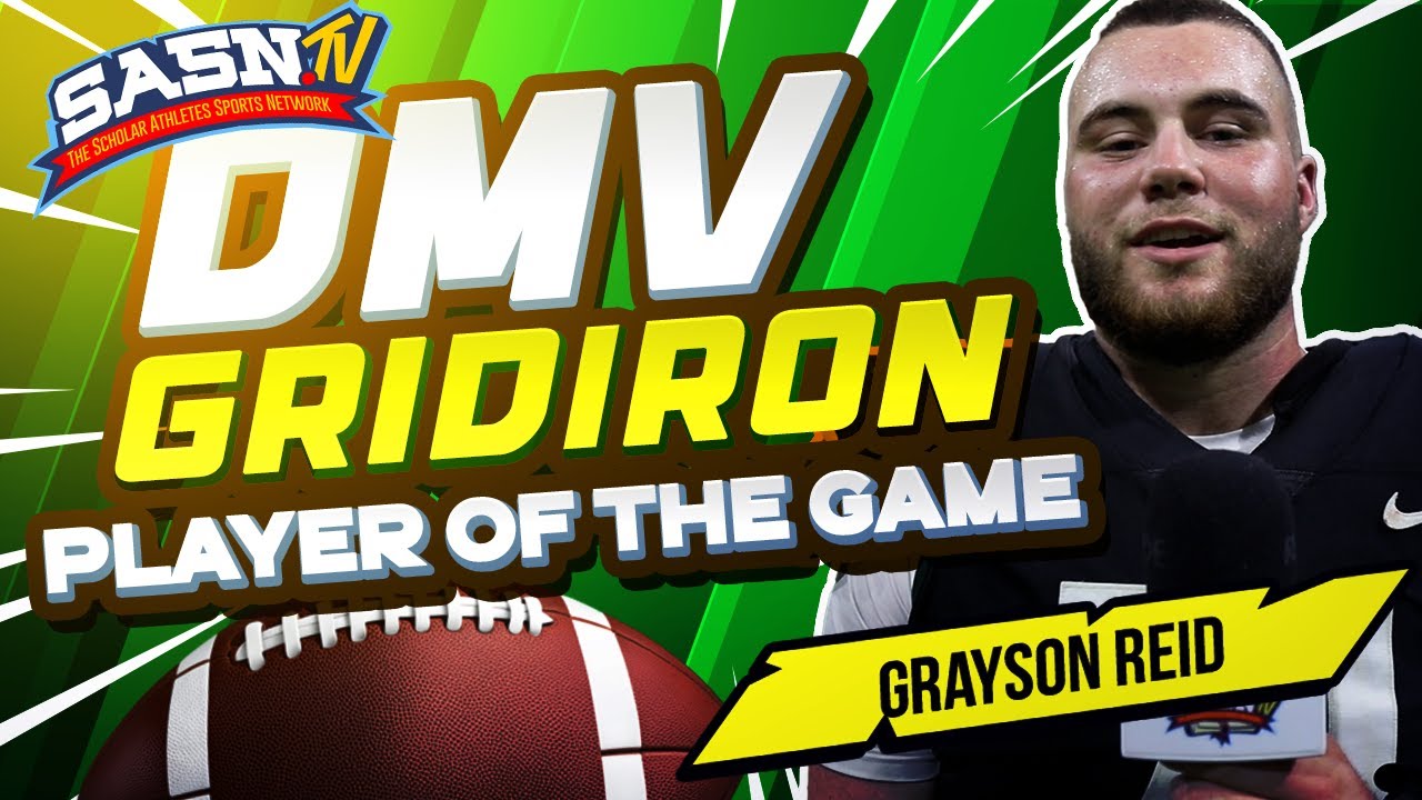 DMV Gridiron Interviews Defensive Lineman Grayson Reid