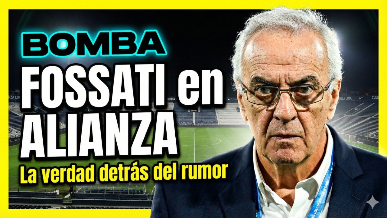 FOSSATI en ALIANZA LIMA: El ex DT de la U no lo descartó | La verdad detrás del rumor