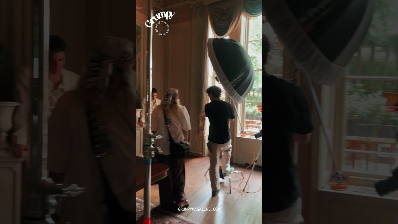BTS |&nbsp;Bridgerton's next lead: Luke Thompson for Grumpy Magazine