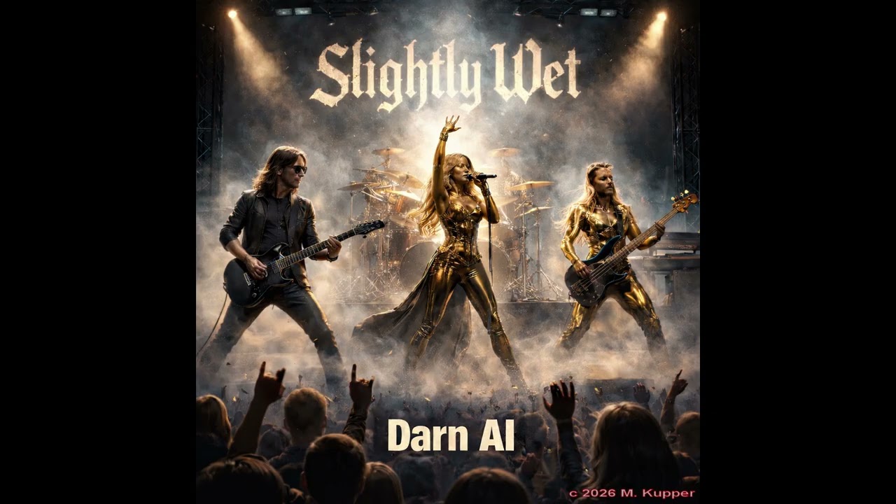 😎🤘 Slightly Wet - Darn AI