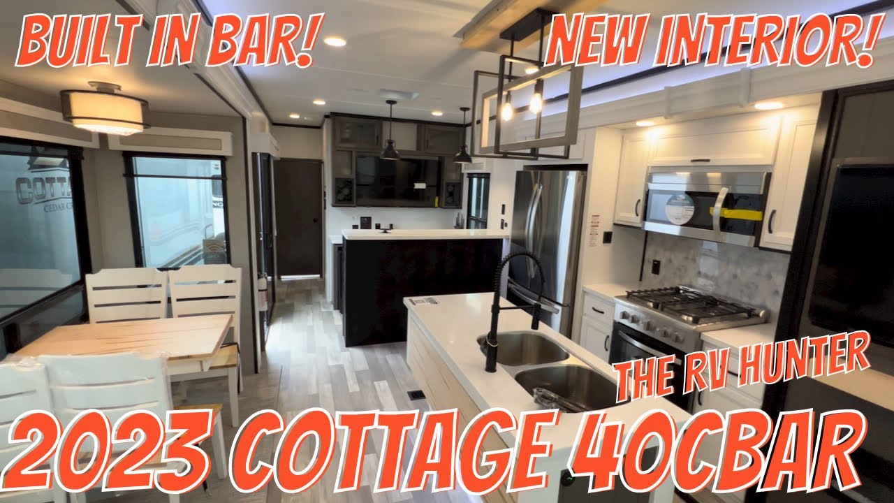 2023 Cottage 40CBAR | Destination RV with a BUILT IN BAR!