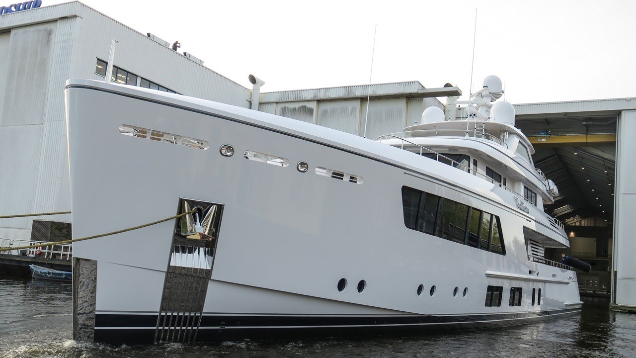 Today's launch of Feadship Callisto