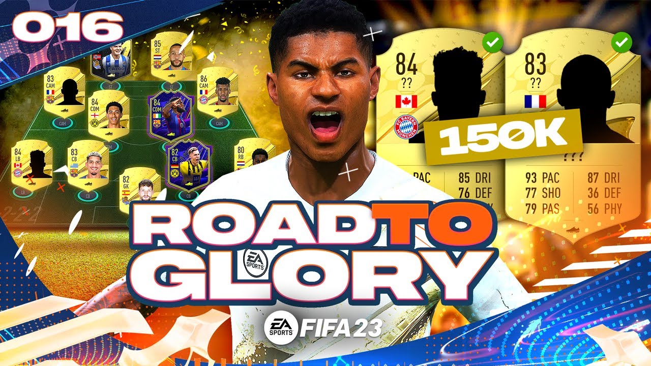 I spent 150k+ on NEW PLAYERS for my WEEKEND LEAGUE team!!! FIFA 23 Road To Glory #16