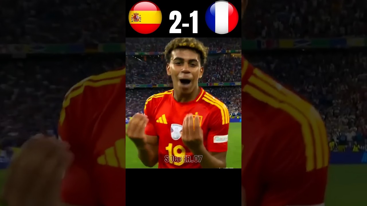 Spain vs France Euro 2024 🔥🤯 ||