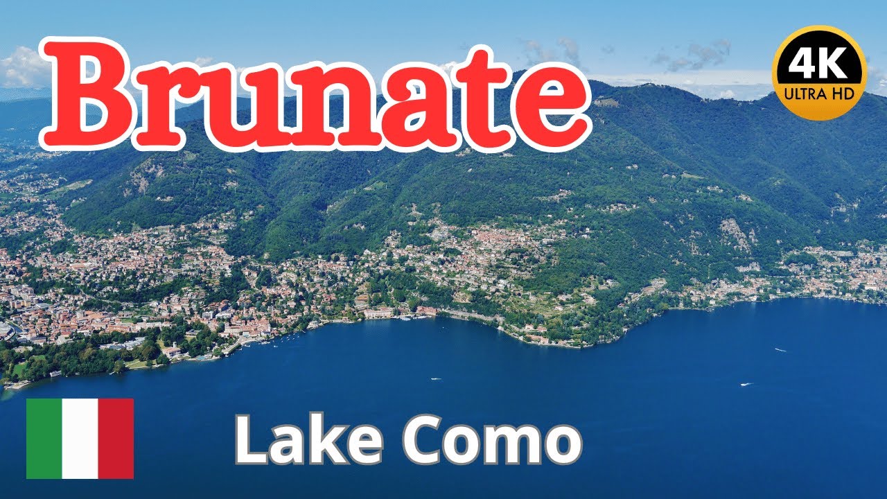 Brunate 4K Walking Tour: From Como Funicular 🚡 to Faro Voltiano (San Maurizio)🌄🚶‍♂️