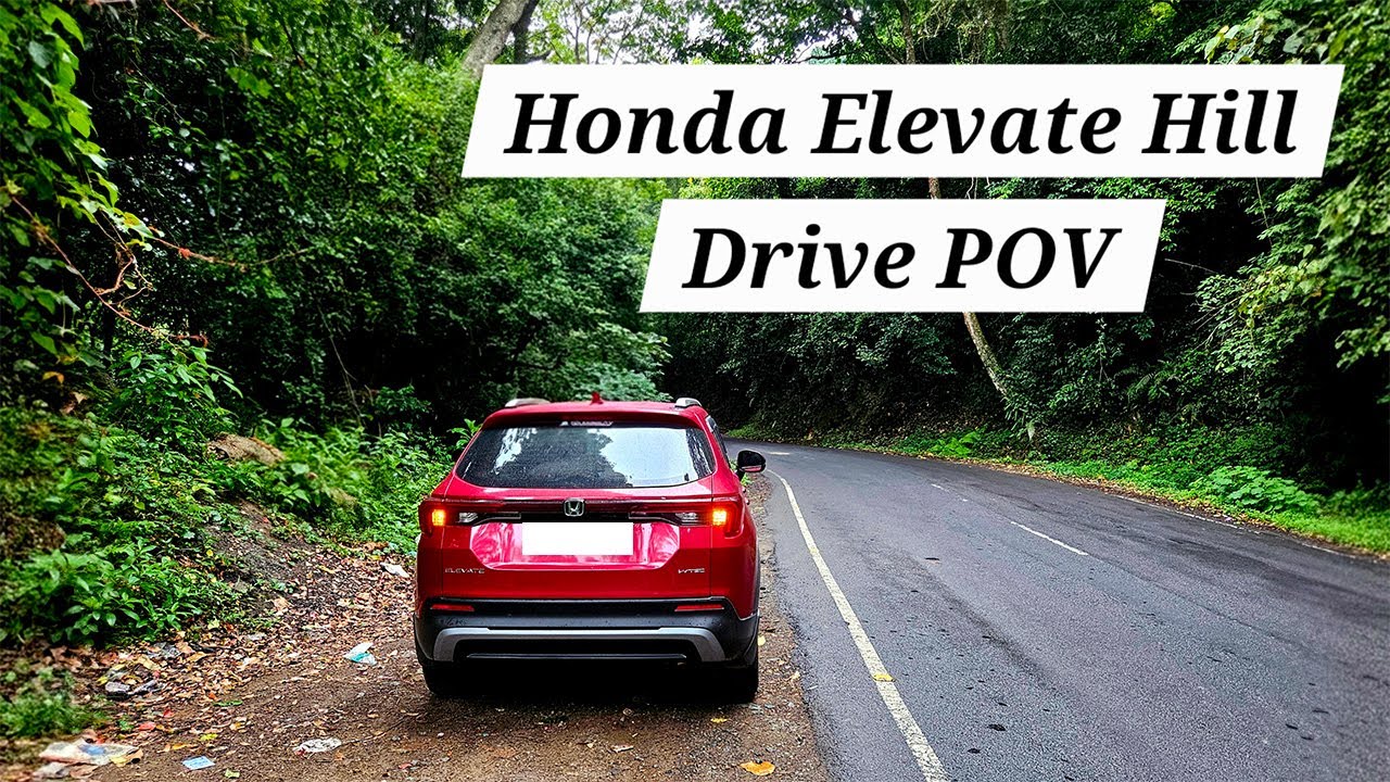Hill Drive POV | Honda Elevate | Hill Drive | ASMR | Bodi Mettu