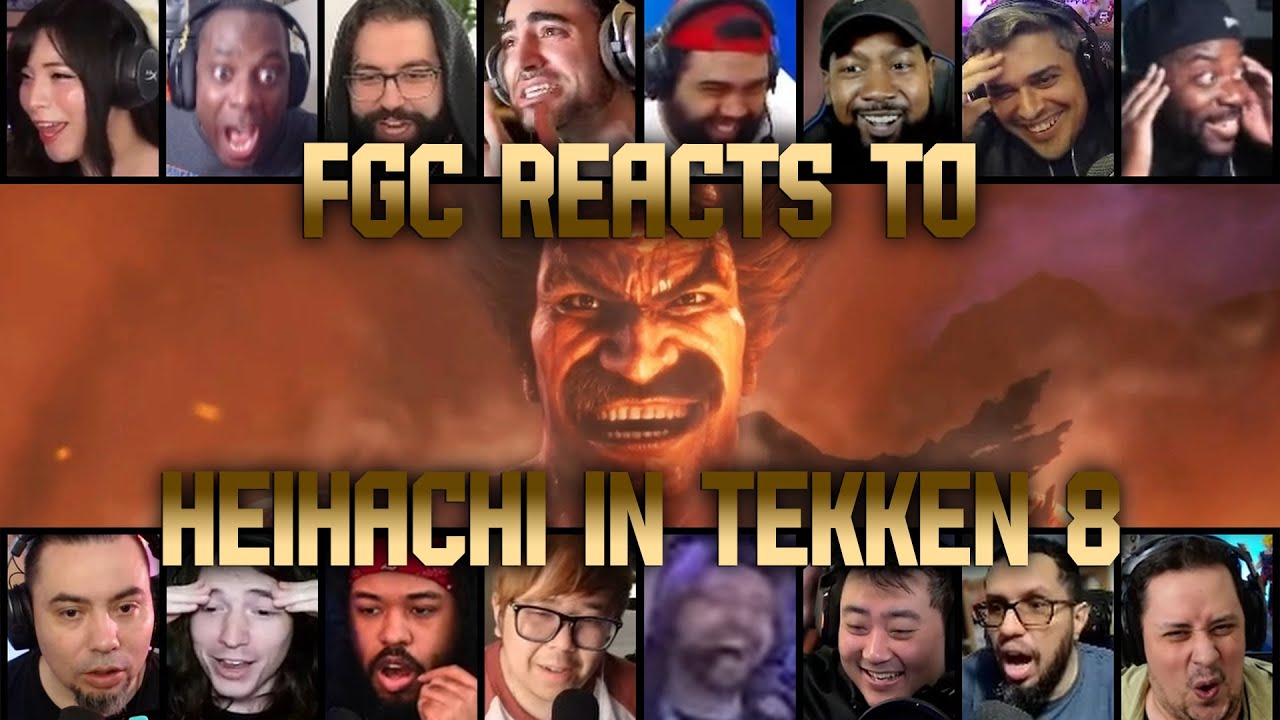 FGC reacts to HEIHACHI in TEKKEN 8 (English - CAPTIONS) || Heihachi Mishima - Reaction