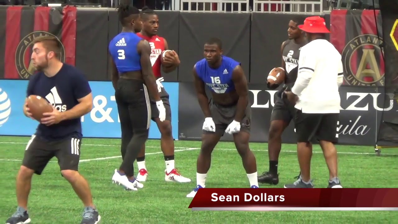 RB Drills Rivals Camp Series Five Star Atlanta 2018
