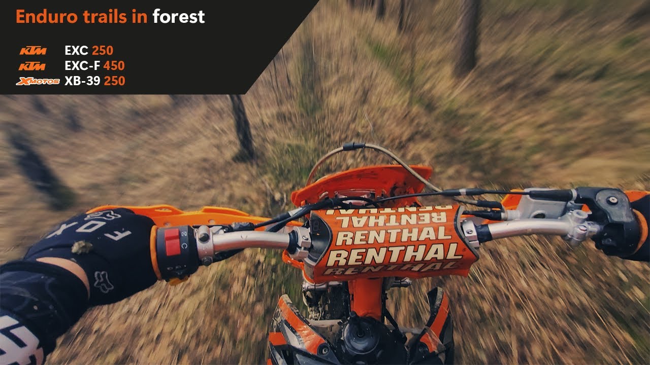 Enduro - Można jeździć chińczykiem z markowcami? 😯 | KTM EXC 250, KTM EXC-F 450,  Xmotos XB-39