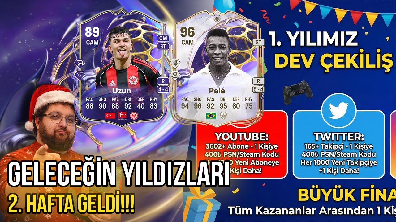 Future Stars 2. Hafta İncelemesi | Can Uzun Kartı + Çekiliş Duyurusu 🎉 | EA FC 26 ⚽