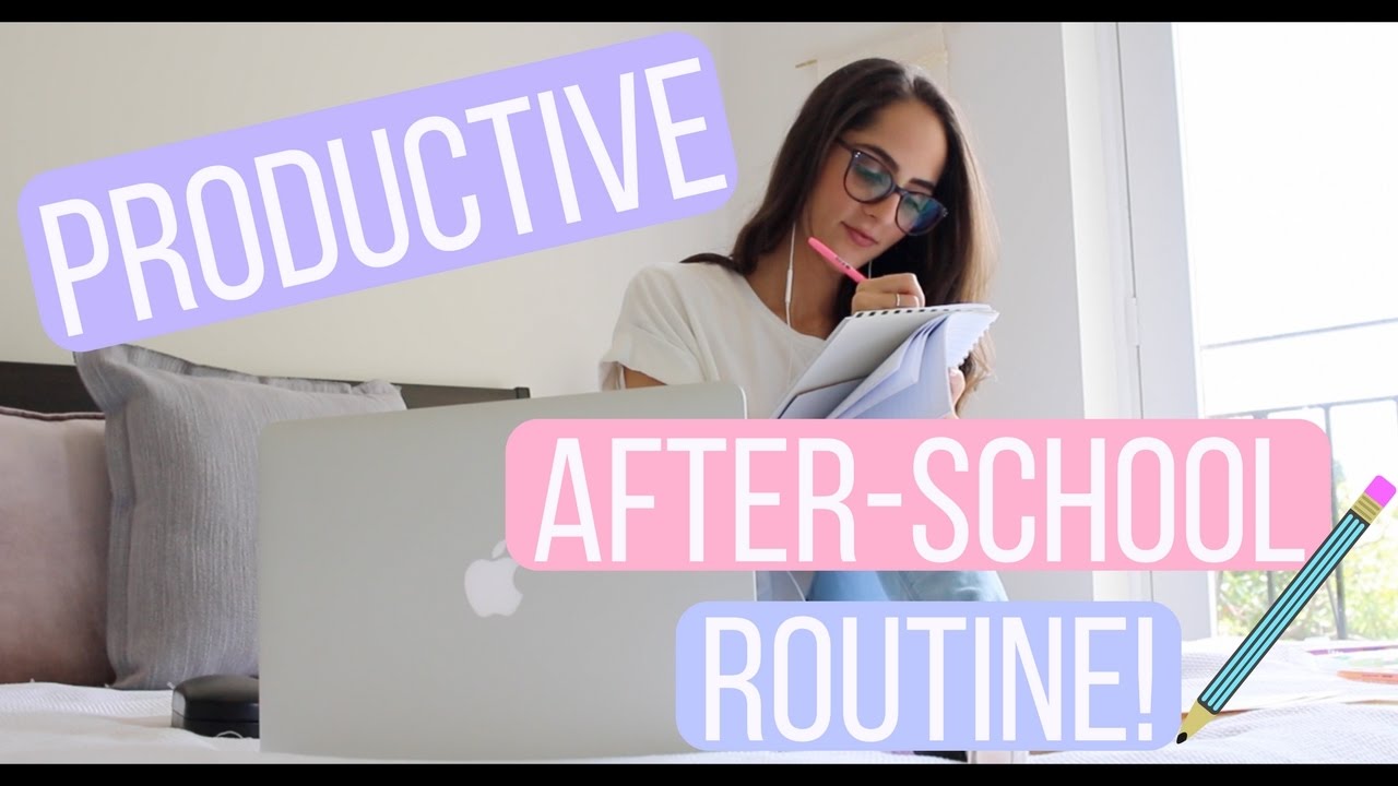 My after school routine | How to be productive after school!