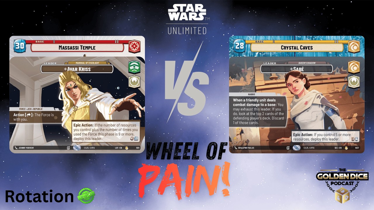 Avar Kriss Aggression vs Sabé Cunning Force | Wheel of Pain! | Rotation Gameplay