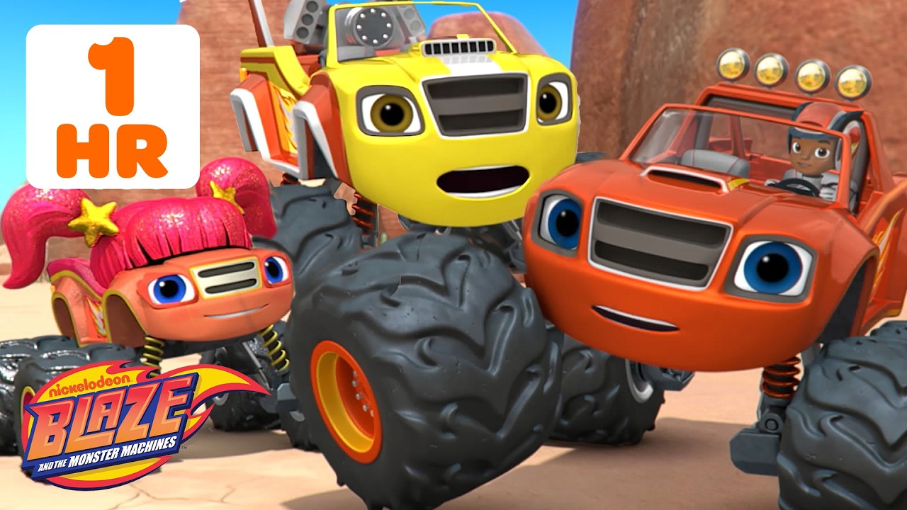60 MINUTES of Blaze's Best FAMILY Races & Adventures! ❤️ | Blaze and the Monster Machines