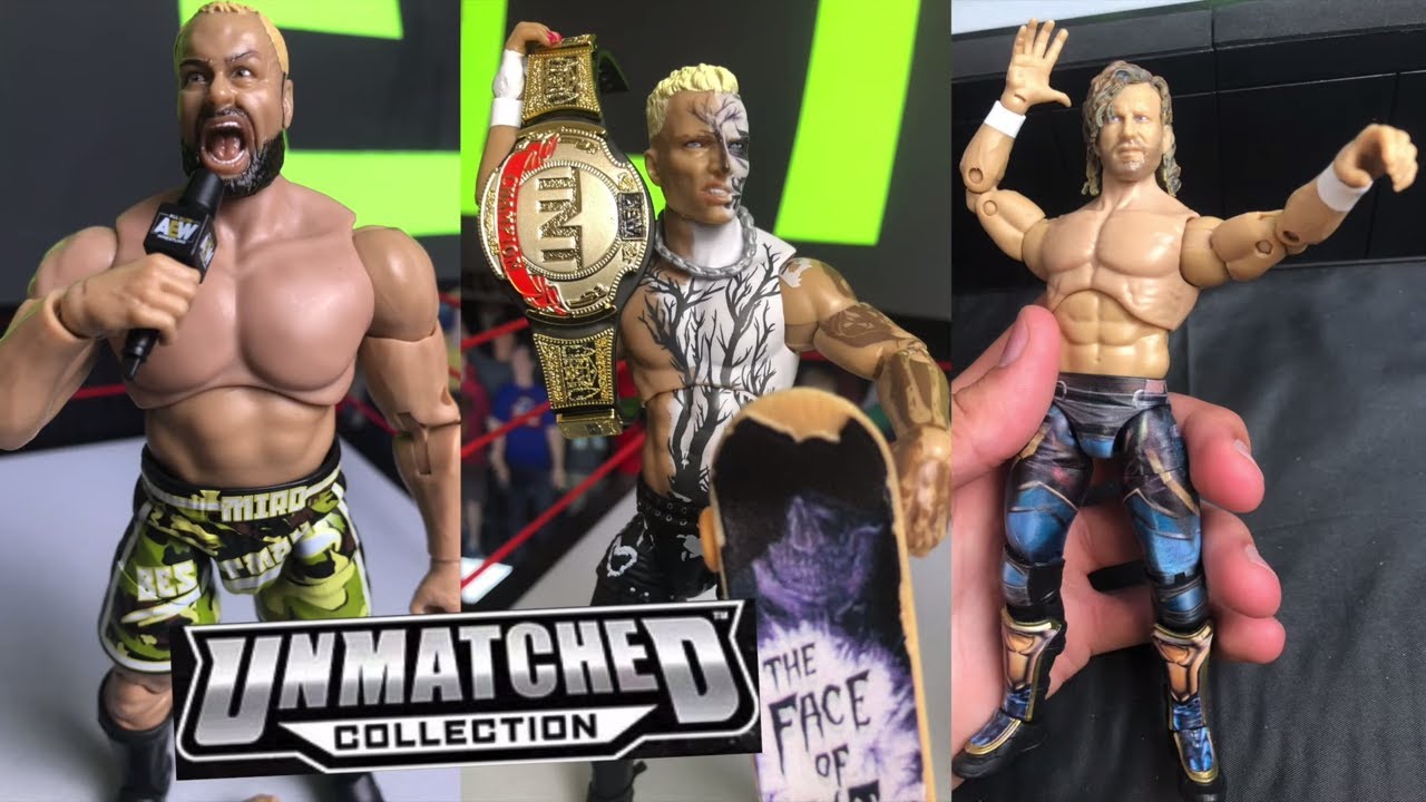 AEW UNMATCHED SERIES 1 Miro & Kenny Omega & Darbey Allen Figure Review
