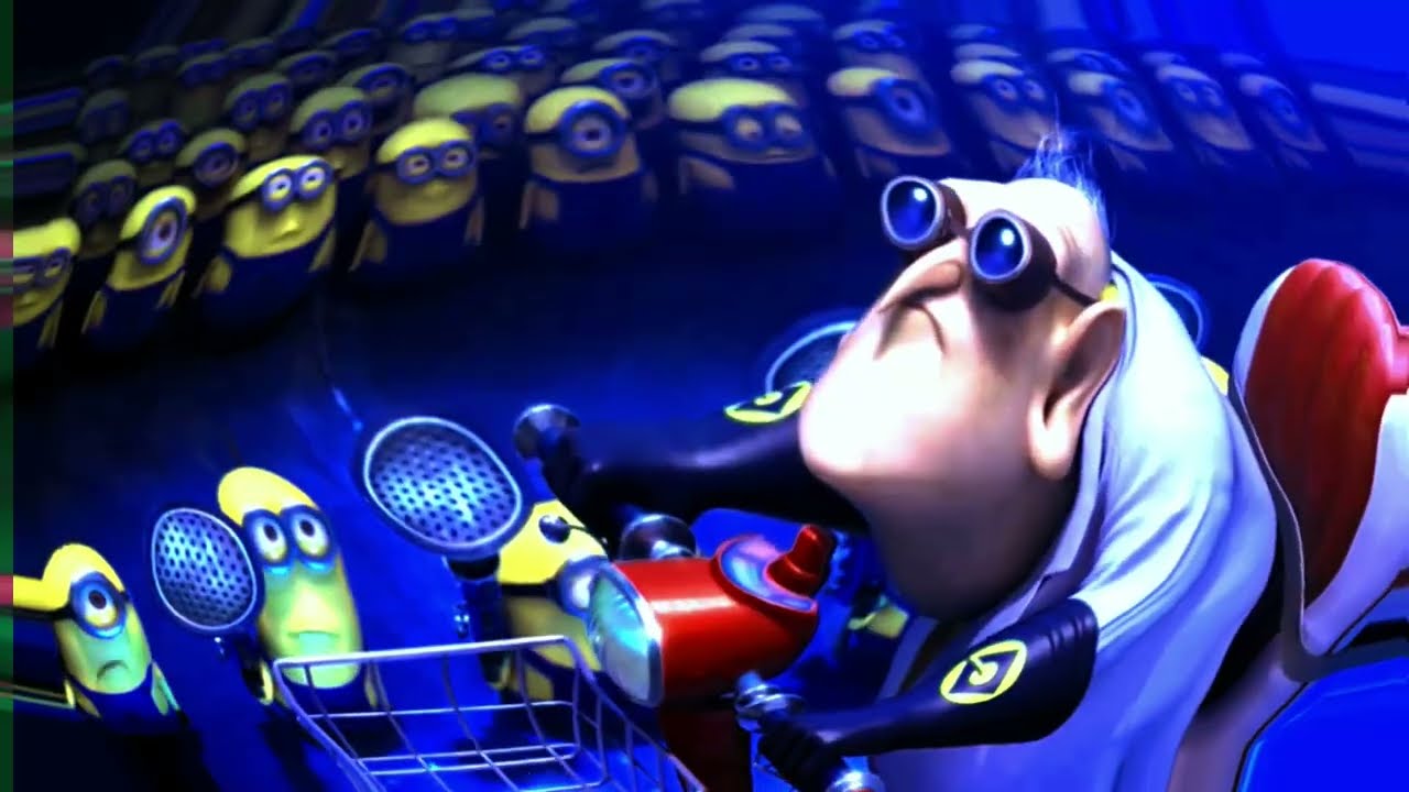 The Minions Dismissed by gru. But It Glitches Into Chaos 🤯💥 (Colors Gone Wild)