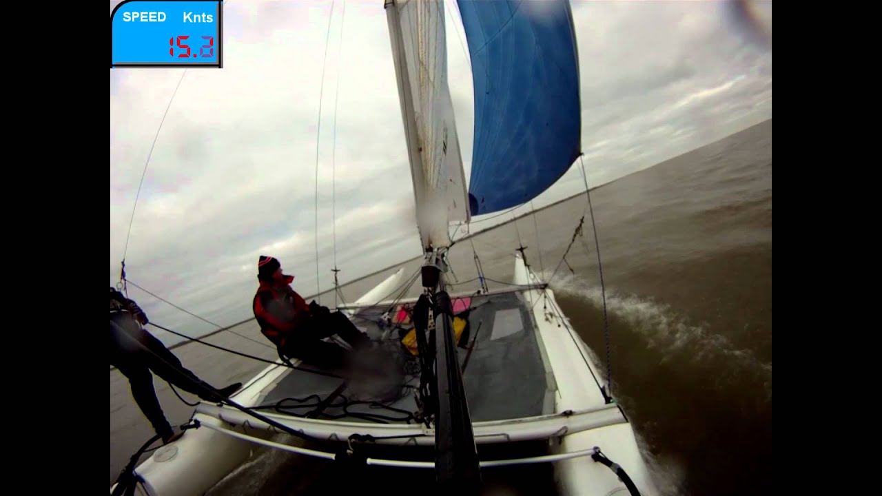 Dark Hawk Blackwater Spinnaker Sailing