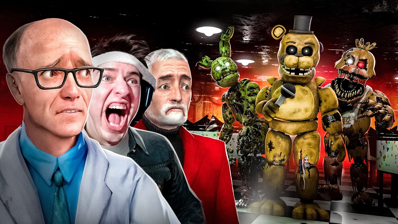 ЗАРЕЙДИЛ МЭРА ВСЕМИ АНИМАТРОНИКАМИ FNAF в VR в Garry’s Mod