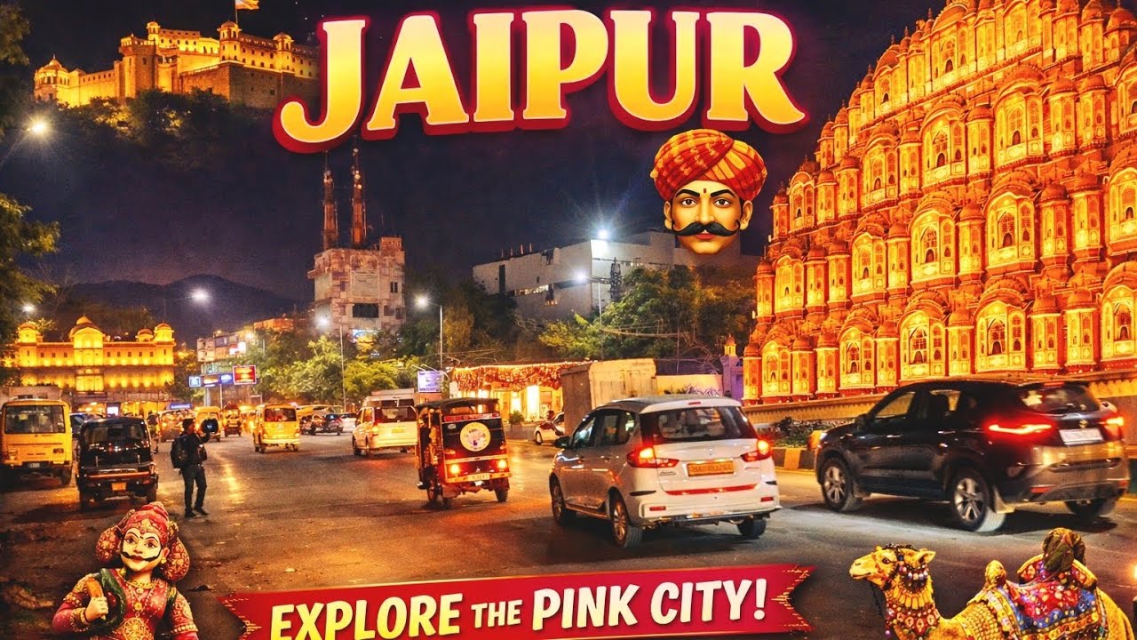 EXPLORE THE PINK CITY , JAIPUR 📍