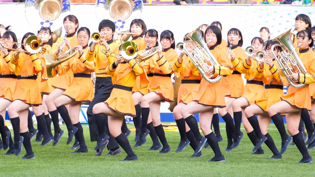 京都橘高校吹奏楽部 Kyoto Tachibana SHS Band 皇后杯 決勝 マーチングパフォーマンス [4K]