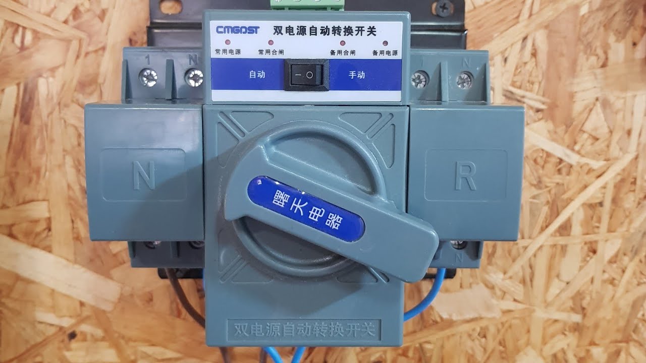 Automatic transfer switch( ATS ) si Invertorul.